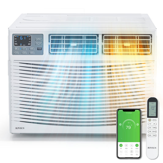 ONCLOUD 12000 BTU Air Conditioner Window Unit with Heat