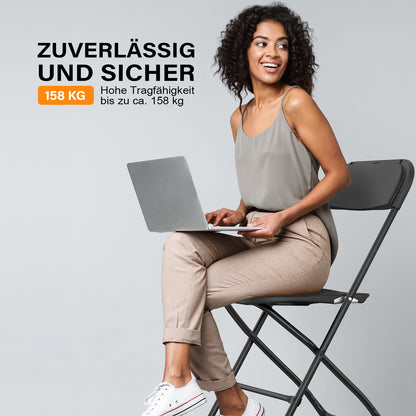 ONCLOUD Portable Plastic Folding Chair
