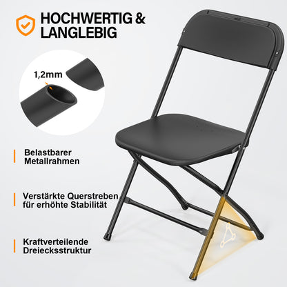 ONCLOUD Portable Plastic Folding Chair