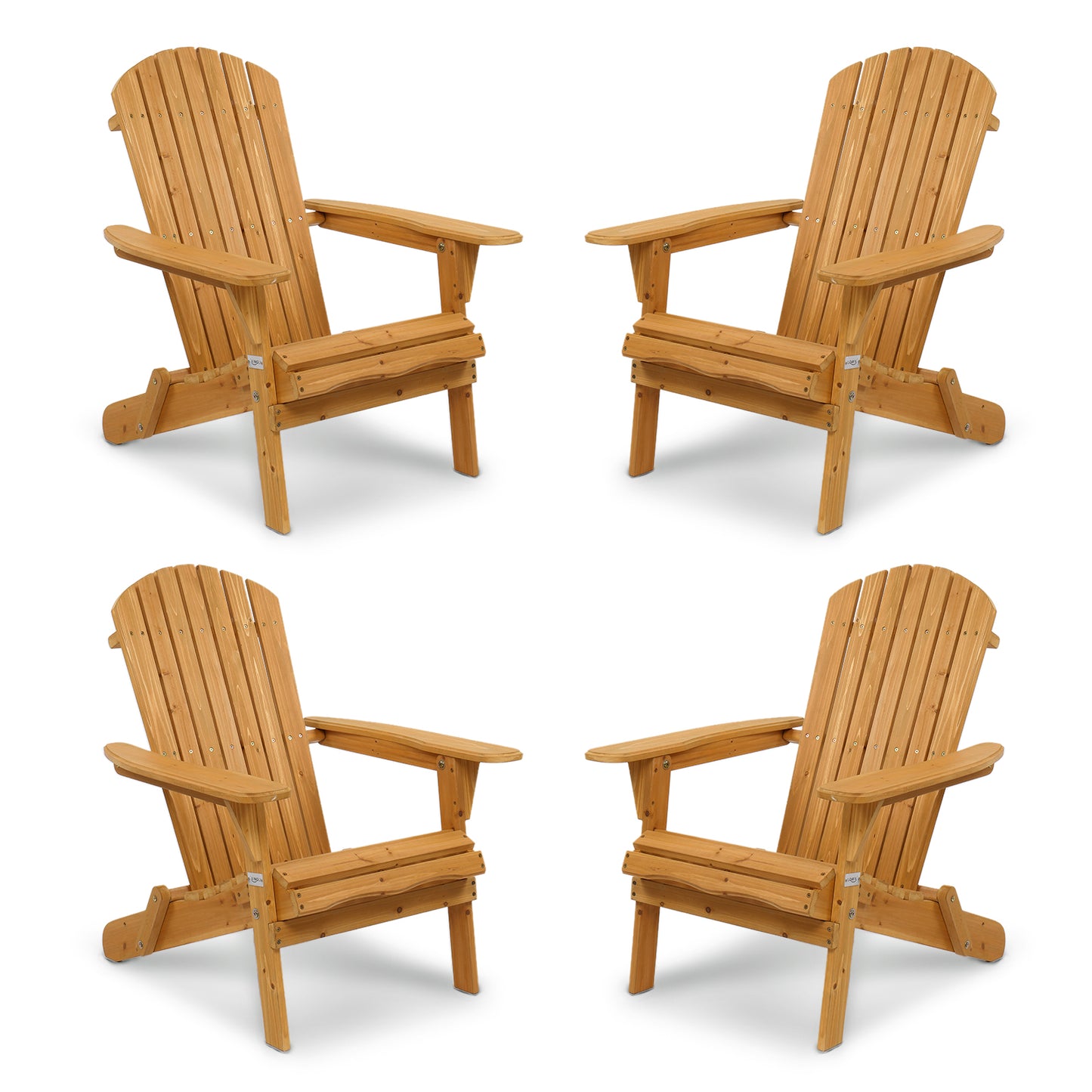 ONCLOUD Folding Adirondack Chairs